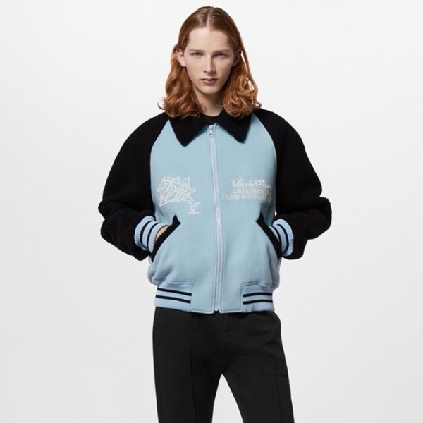 ❤루이비통 남성 블루 자켓 - Louis vuitton Mens Blue Jackets - lvc27x