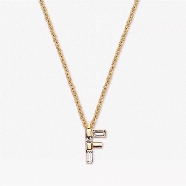 ❤펜디 여성 옐로우 골드 목걸이 - Fendi Womens Yellow-gold Necklace - acc1331x