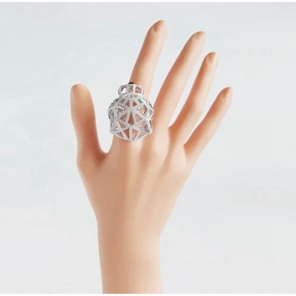 ❤까르띠에 여성 화이트 골드 반지 - Cartier Womens White Gold Ring - acc1348x
