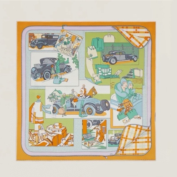 ❤에르메스 여성 오렌지 스카프 - Hermes Womens Orange Scarf - acc1357x