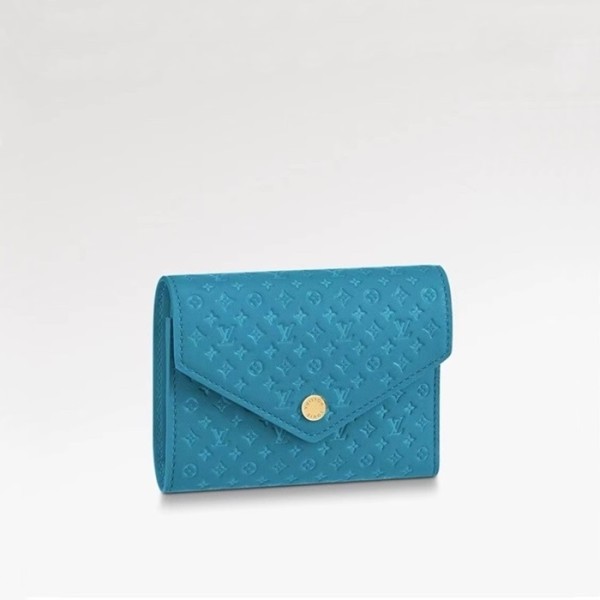 ❤루이비통 여성 블루 반지갑 M82314 - Louis vuitton Womens Blue Wallets - lvw24x