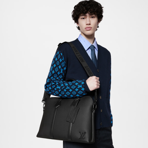 ❤루이비통 남성 블랙 서류가방 M59159 - Louis vuitton Mens Black Tote Bag - lvb87x