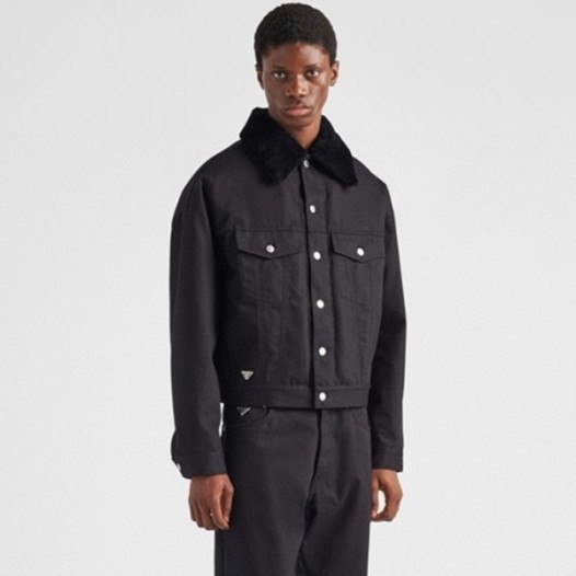 ❤프라다 남성 블랙 가죽 자켓 - Prada Mens Black Jackets - prc45x