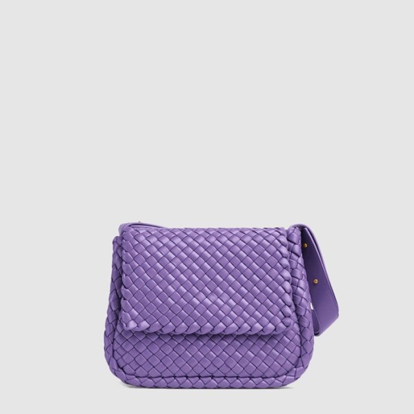 ❤보테가 베네타 여성 퍼플 숄더백 - Bottega veneta Womens Purple Shoulder Bag - bvb105x