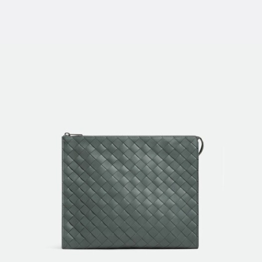 ★보테가베네타 남성 그레이 파우치 클러치 - Bottega Veneta Mens Gray Clutch - bvb121x