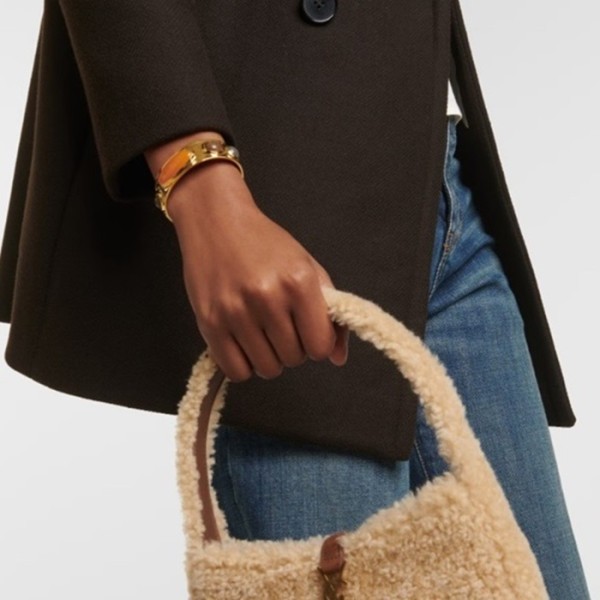 ❤입생로랑 여성 골드 팔찌 - Saint Laurent Womens Gold Bangle - acc1432x