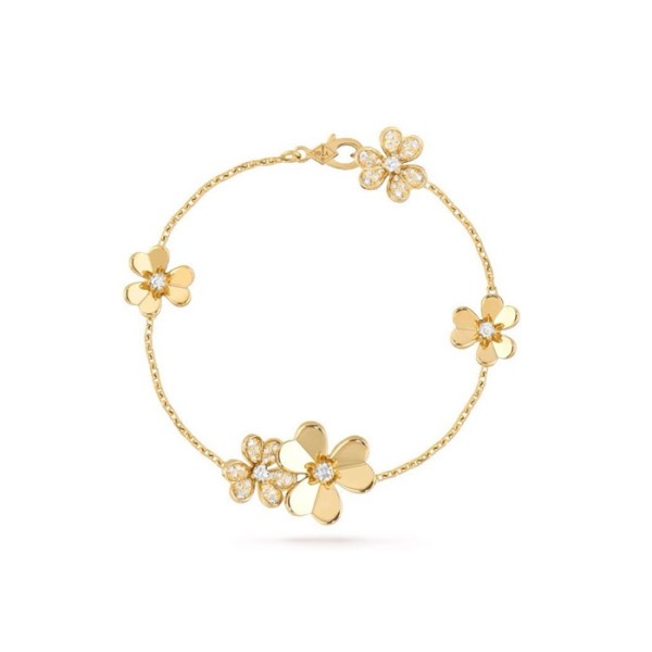 ❤반클리프 아펠 여성 옐로우 골드 팔찌 - Van Cleef & Arpels Womens Yellow Gold Bangle - acc1454x