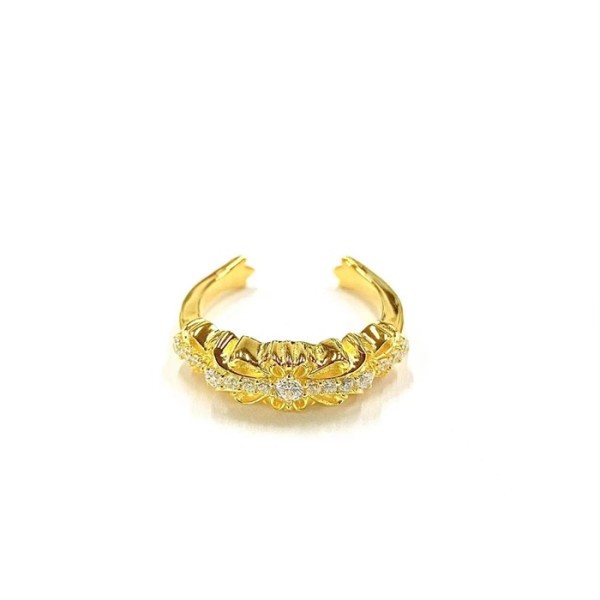 ❤크롬하츠 남/녀 골드 반지 - Chrome Hearts Unisex Gold Ring - acc1487x