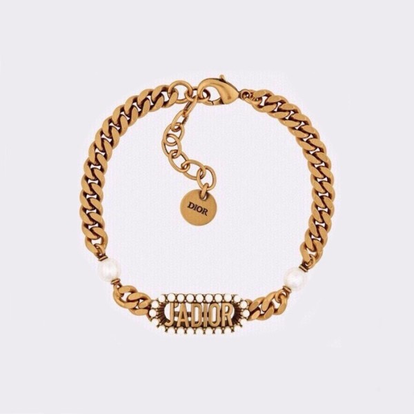 ❤디올 여성 골드 팔찌 - Dior Womens Gold Bangle - acc1491x