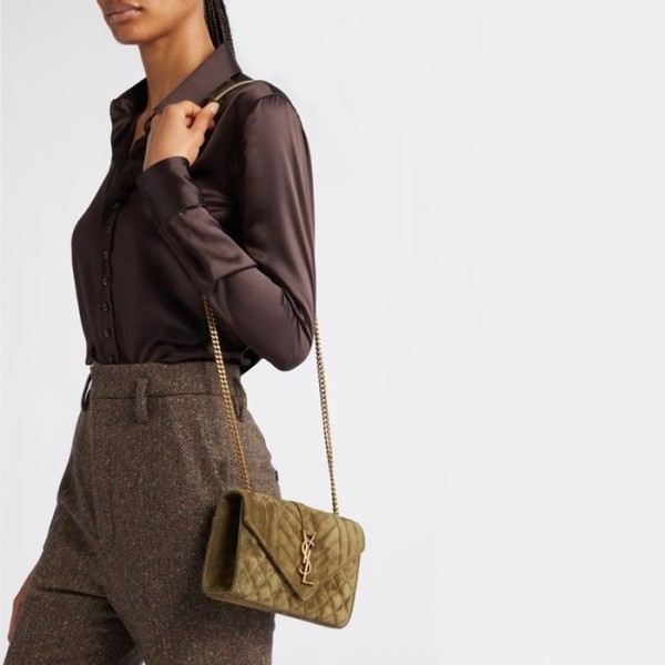 ❤입생로랑 여성 카키 숄더백 - Saint Laurent Womens Khaki Shoulder Bag - ysb153x