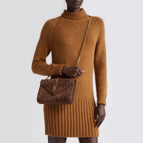 ❤입생로랑 여성 브라운 크로스백 - Saint Laurent Womens Brown Cross Bag - ysb155x