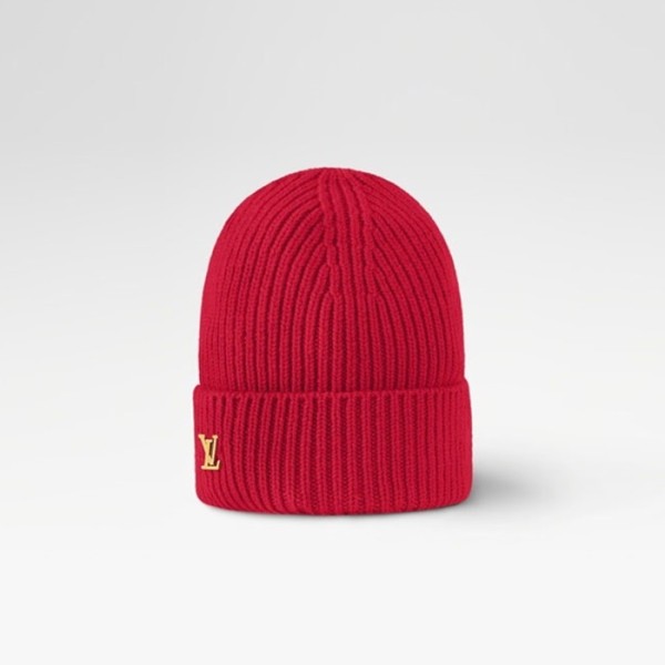 ❤루이비통 남/녀 레드 비니  - Louis vuitton Unisex Red Beanie - acc1507x