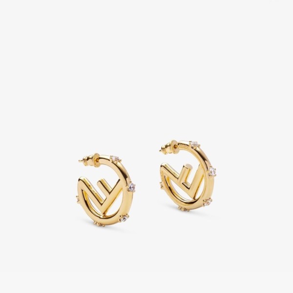 ❤펜디 여성 옐로우 골드 이어링 - Fendi Womens Yellow-gold Earring - acc1515x