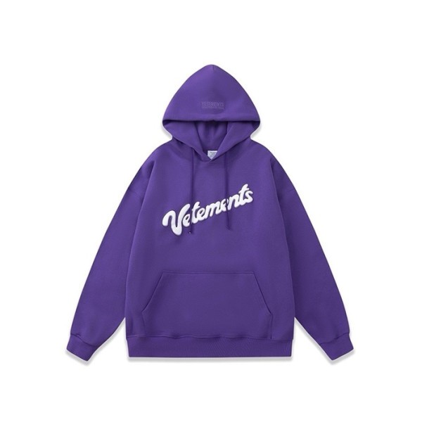 ❤베트멍 남성 퍼플 후드티 - Vetements Mens Purple Hoodie - vec70x