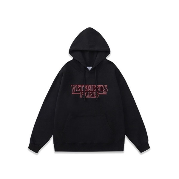 ❤베트멍 남성 블랙 후드티 - Vetements Mens Black Hoodie - vec71x