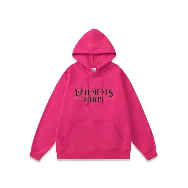 ❤베트멍 남성 핑크 후드티 - Vetements Mens Pink Hoodie - vec72x