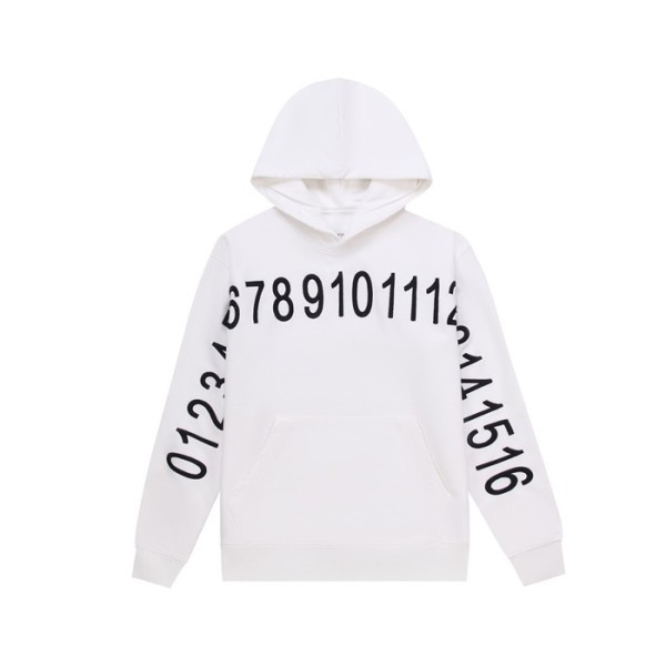 ❤메종 마르지엘라 남성 화이트 후드티 - Maison margiela Mens White Hoodie - mac79x