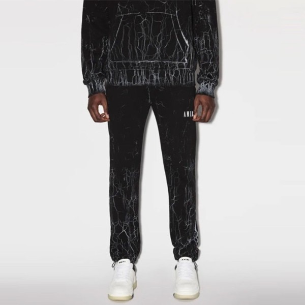 ❤아미리 남성 블랙 트레이닝 팬츠 - Amiri Mens Black Training-pants - amc124x