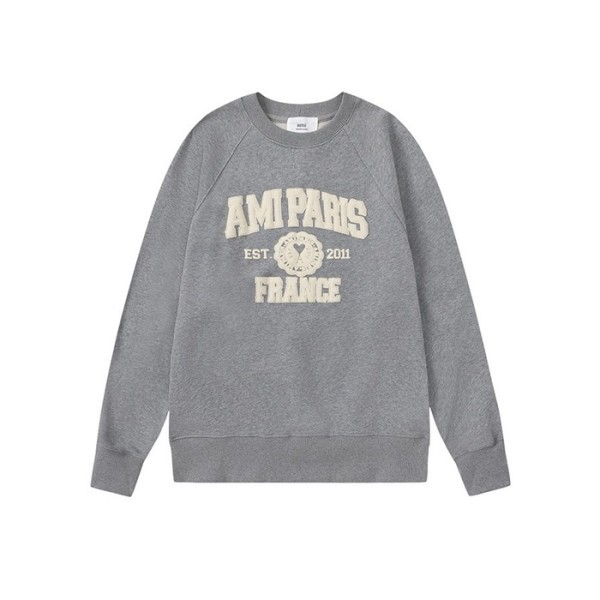 ❤아미 남성 그레이 맨투맨 - Ami Mens Gray Tshirts - amc136x