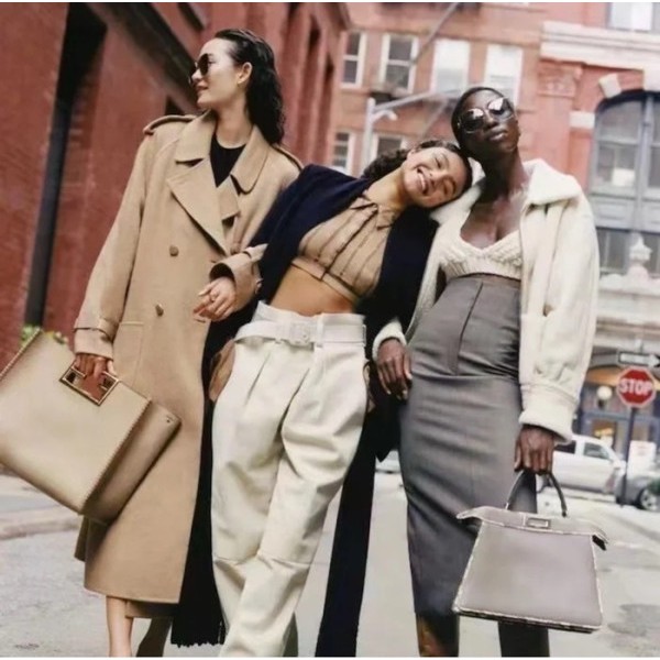 ❤펜디 여성 그레이 피카부백 - Fendi Womens Gray Peekaboo - feb173x