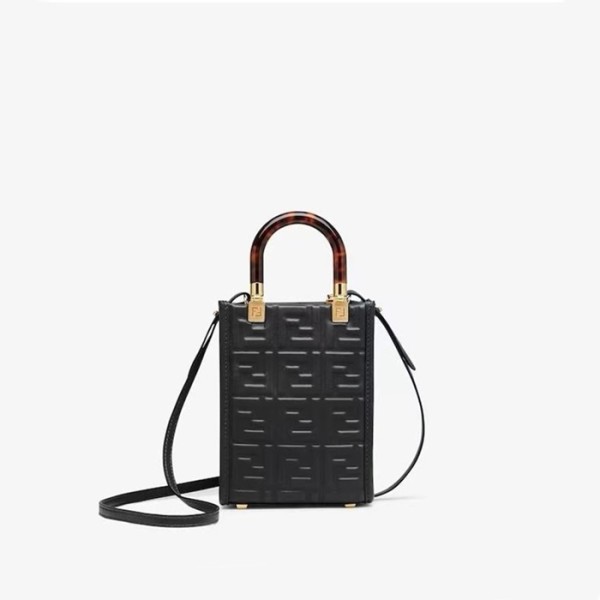 ❤펜디 여성 블랙 크로스백 - Fendi Womens Black Cross Bag - feb186x