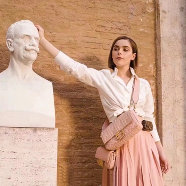 ❤펜디 여성 핑크 바게트 백 - Fendi Womens Baguette Bag - feb206x