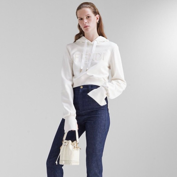 ❤펜디 여성 화이트 버킷백 - Fendi Womens Bucket Bag - feb215x