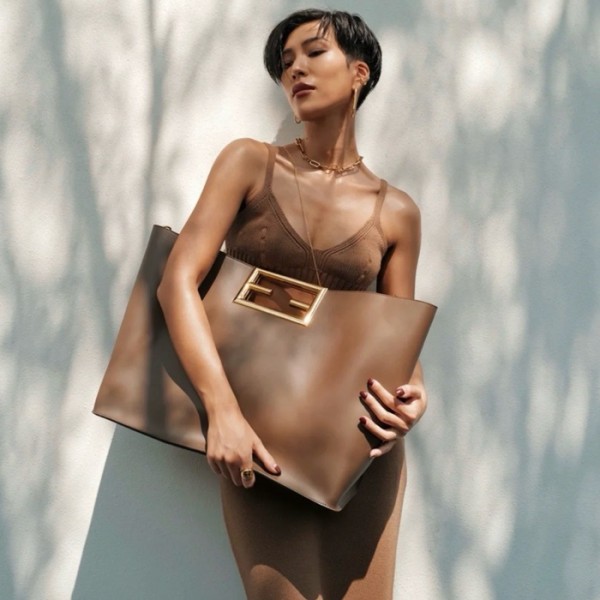 ❤펜디 여성 브라운 웨이 토트백 - Fendi Womens Way Bag - feb217x