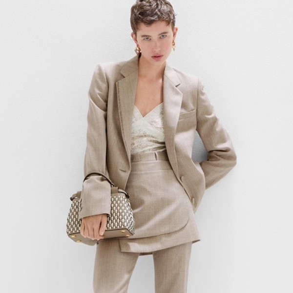 ❤펜디 여성 그레이 피카부 백 - Fendi Womens Gray Peekaboo - feb220x