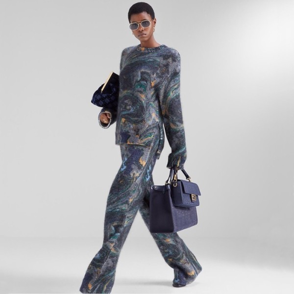 ❤펜디 여성 네이비 토트백 - Fendi Womens Navy Tote Bag - feb223x