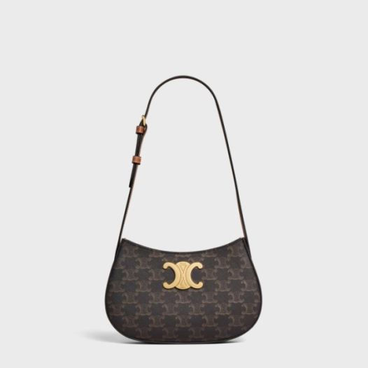 ❤셀린느 여성 트리옹프 캔버스 숄더백 - Celine Womens Brown Shoulder Bag - ceb239x