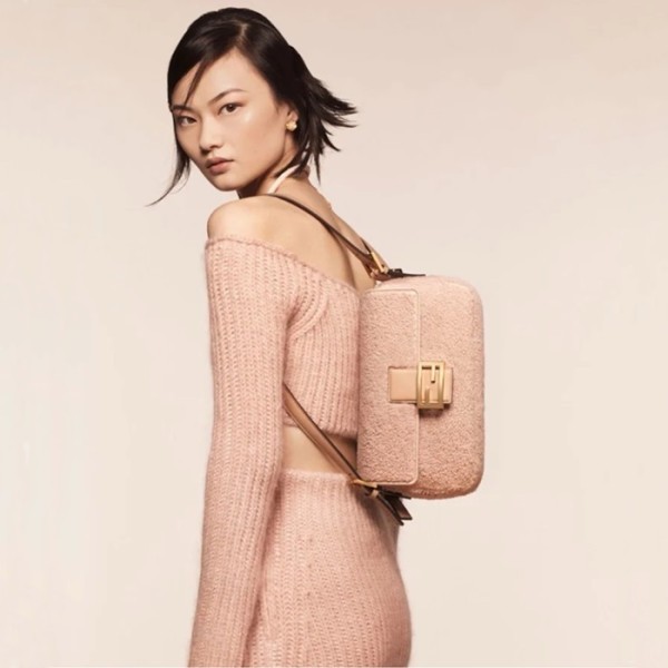 ❤펜디 여성 핑크 바게트 백 - Fendi Womens Baguette Bag - feb251x