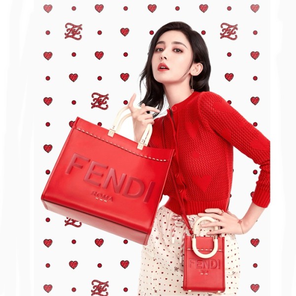 ❤펜디 여성 션샤인 토트백 - Fendi Womens Sunshine Bag - feb257x