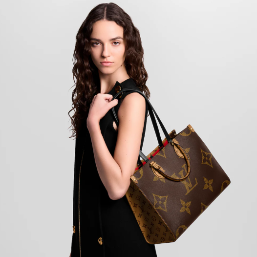 ★루이비통 여성 카멜 온더고 MM M45321 - Louis vuitton Womens Onthego MM - lvb287x