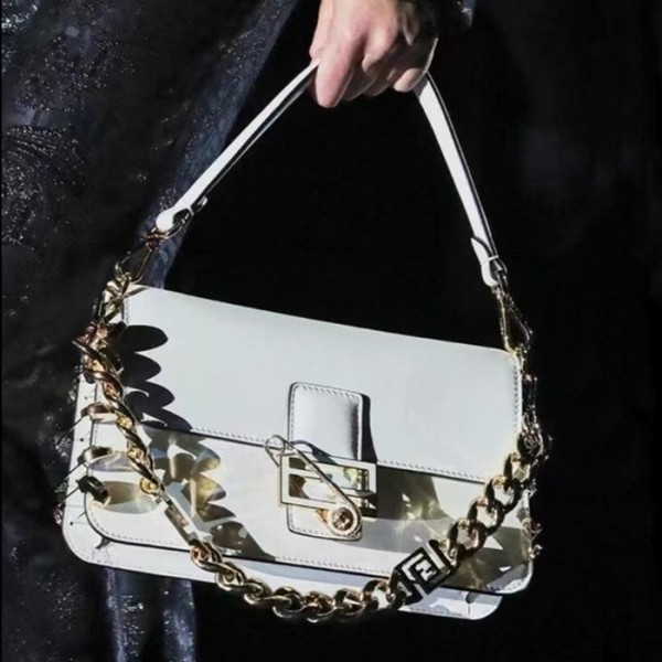 ❤펜디 여성 화이트 숄더백 - Fendi Womens White Shoulder Bag - feb318x