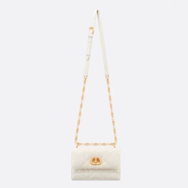 ❤디올 여성 화이트 카로백 - Dior Womens White Caro Bag - dib323x