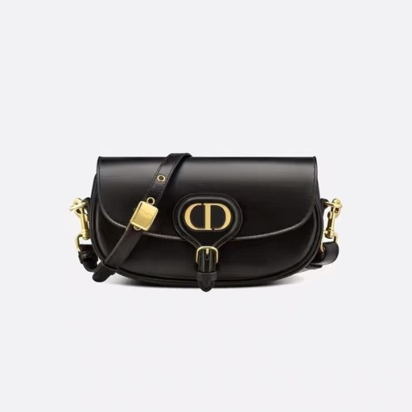 ❤디올 여성 블랙 바비백 - Dior Womens Black Bobby Bag - dib341x