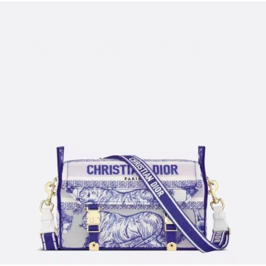 ❤디올 여성 블루 캠프백 - Dior Womens Blue Camp Bag - dib354x