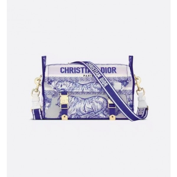❤디올 여성 블루 캠프백 - Dior Womens Blue Camp Bag - dib354x