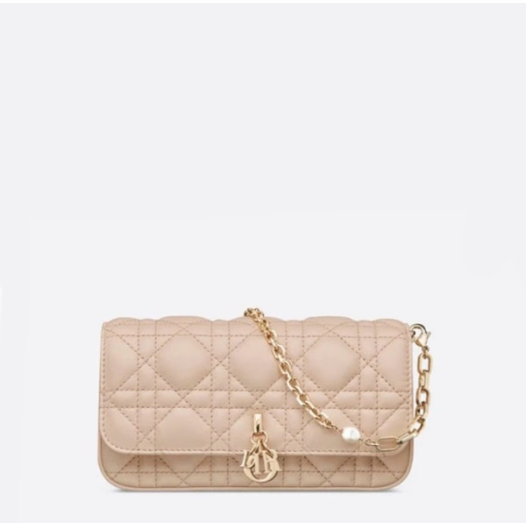 ❤디올 여성 핑크 체인백 - Dior Womens Pink Chain Bag - dib369x