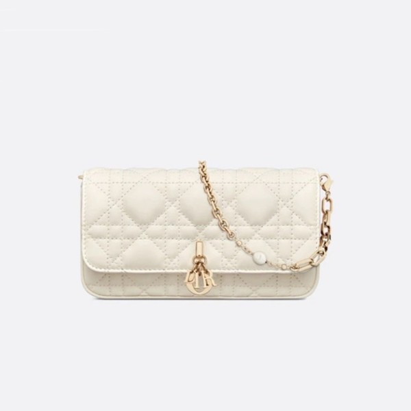 ❤디올 여성 아이보리 체인백 - Dior Womens Ivory Chain Bag - dib371x