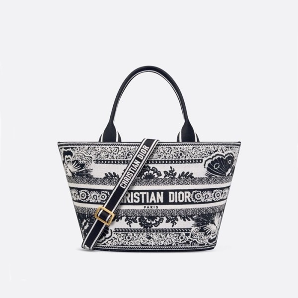 ❤디올 여성 블랙 버킷백 - Dior Womens Black Bucket Bag - dib386x