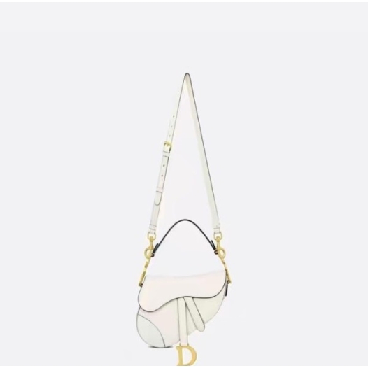 ❤디올 여성 화이트 새들백 - Dior Womens White Saddle Bag - dib391x