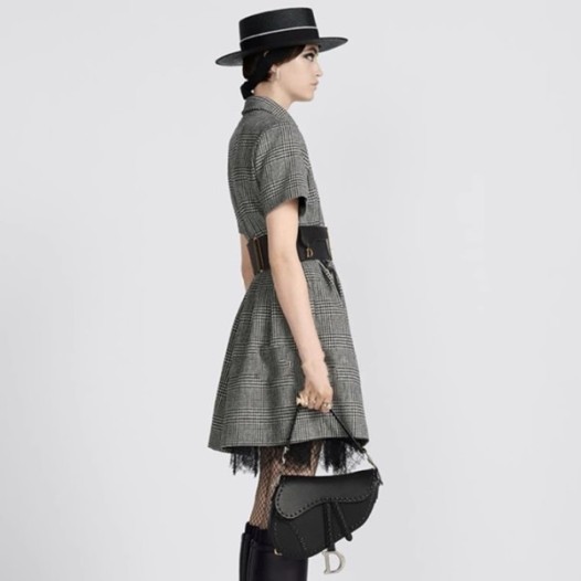 ❤디올 여성 블랙 새들백 - Dior Womens Black Saddle Bag - dib395x