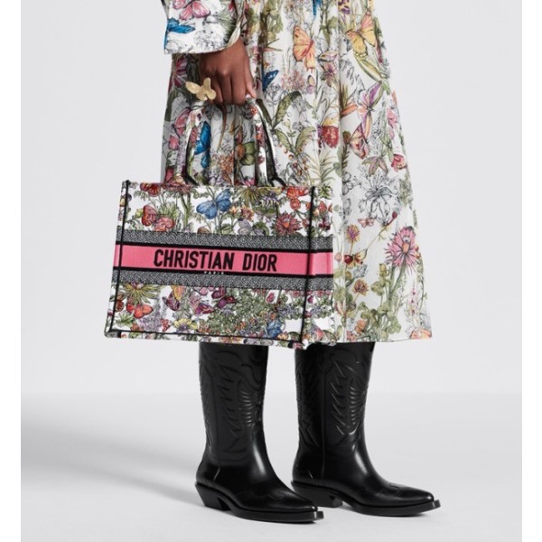 ❤디올 여성 핑크 북토트 - Dior Womens Pink Book Tote - dib400x