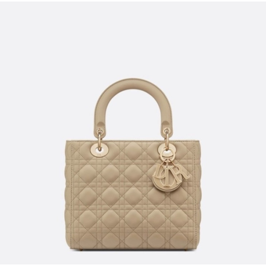 ❤디올 여성 베이지 레이디 백 - Dior Womens Beige Lady Bag - dib406x