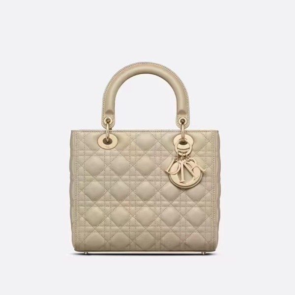 ❤디올 여성 아이보리 레이디 백 - Dior Womens Ivory Lady Bag - dib409x