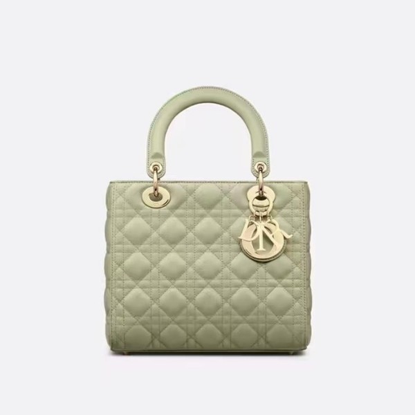 ❤디올 여성 그린 레이디 백 - Dior Womens Green Lady Bag - dib410x