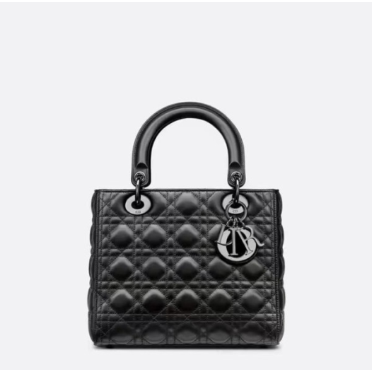 ❤디올 여성 블랙 레이디 백 - Dior Womens Black Lady Bag - dib411x