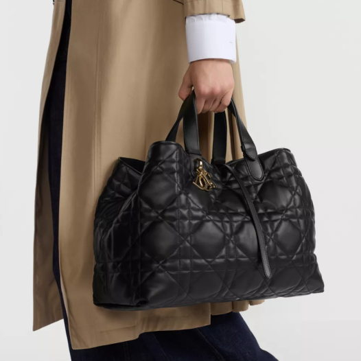 ★디올 여성 블랙 뚜주흐 라지 백 - Dior Womens Black Toujours Large Bag